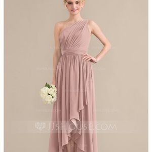 JJs House A-Line bridesmaid dress Dust Rose